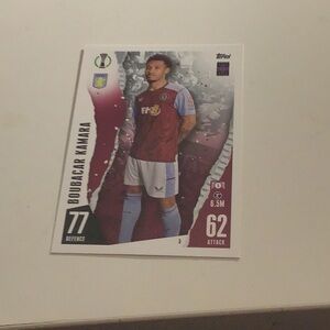 Topps Soccer Card - Boubacar Kamara